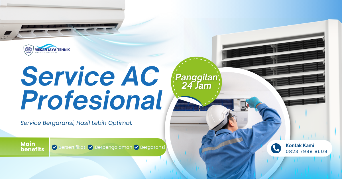 Blue and White Modern Air Conditioning Service Facebook Ad (2)
